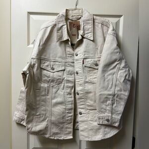 Levi’s off-white denim jacket